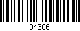 Código de barras (EAN, GTIN, SKU, ISBN): '04686'