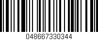 Código de barras (EAN, GTIN, SKU, ISBN): '048667330344'