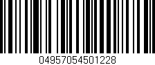 Código de barras (EAN, GTIN, SKU, ISBN): '04957054501228'