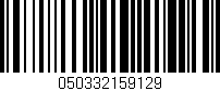 Código de barras (EAN, GTIN, SKU, ISBN): '050332159129'