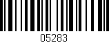 Código de barras (EAN, GTIN, SKU, ISBN): '05283'