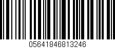Código de barras (EAN, GTIN, SKU, ISBN): '05641846813246'