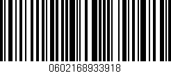Código de barras (EAN, GTIN, SKU, ISBN): '0602168933918'