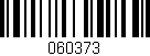 Código de barras (EAN, GTIN, SKU, ISBN): '060373'