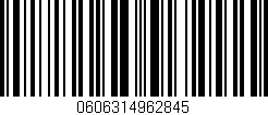Código de barras (EAN, GTIN, SKU, ISBN): '0606314962845'