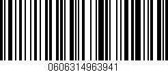 Código de barras (EAN, GTIN, SKU, ISBN): '0606314963941'