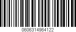 Código de barras (EAN, GTIN, SKU, ISBN): '0606314964122'