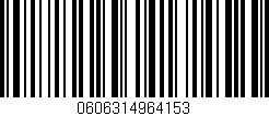 Código de barras (EAN, GTIN, SKU, ISBN): '0606314964153'