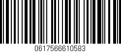 Código de barras (EAN, GTIN, SKU, ISBN): '0617566610583'