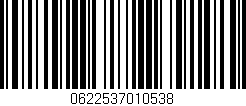 Código de barras (EAN, GTIN, SKU, ISBN): '0622537010538'