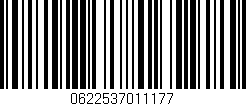Código de barras (EAN, GTIN, SKU, ISBN): '0622537011177'
