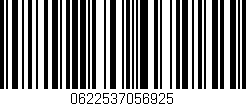 Código de barras (EAN, GTIN, SKU, ISBN): '0622537056925'