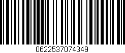 Código de barras (EAN, GTIN, SKU, ISBN): '0622537074349'