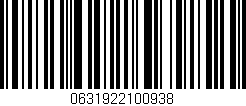 Código de barras (EAN, GTIN, SKU, ISBN): '0631922100938'
