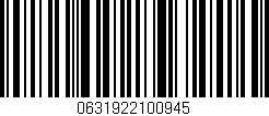 Código de barras (EAN, GTIN, SKU, ISBN): '0631922100945'