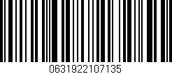 Código de barras (EAN, GTIN, SKU, ISBN): '0631922107135'