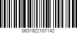 Código de barras (EAN, GTIN, SKU, ISBN): '0631922107142'