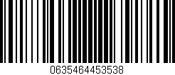 Código de barras (EAN, GTIN, SKU, ISBN): '0635464453538'