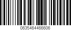 Código de barras (EAN, GTIN, SKU, ISBN): '0635464466606'