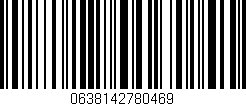 Código de barras (EAN, GTIN, SKU, ISBN): '0638142780469'