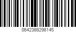 Código de barras (EAN, GTIN, SKU, ISBN): '0642388298145'
