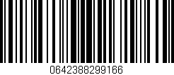 Código de barras (EAN, GTIN, SKU, ISBN): '0642388299166'