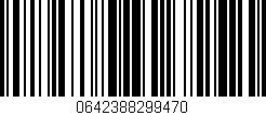 Código de barras (EAN, GTIN, SKU, ISBN): '0642388299470'