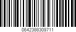 Código de barras (EAN, GTIN, SKU, ISBN): '0642388309711'