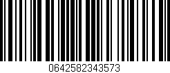 Código de barras (EAN, GTIN, SKU, ISBN): '0642582343573'