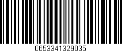 Código de barras (EAN, GTIN, SKU, ISBN): '0653341329035'