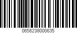 Código de barras (EAN, GTIN, SKU, ISBN): '0656238000635'