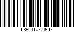 Código de barras (EAN, GTIN, SKU, ISBN): '0659814720507'