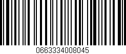Código de barras (EAN, GTIN, SKU, ISBN): '0663334008045'