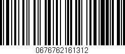 Código de barras (EAN, GTIN, SKU, ISBN): '0676762161312'