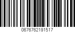 Código de barras (EAN, GTIN, SKU, ISBN): '0676762191517'
