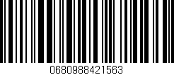 Código de barras (EAN, GTIN, SKU, ISBN): '0680988421563'
