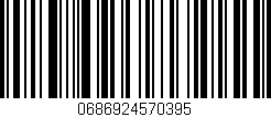 Código de barras (EAN, GTIN, SKU, ISBN): '0686924570395'