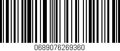 Código de barras (EAN, GTIN, SKU, ISBN): '0689076269360'
