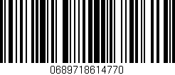 Código de barras (EAN, GTIN, SKU, ISBN): '0689718614770'