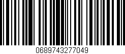 Código de barras (EAN, GTIN, SKU, ISBN): '0689743277049'