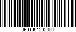 Código de barras (EAN, GTIN, SKU, ISBN): '0691991202889'