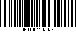 Código de barras (EAN, GTIN, SKU, ISBN): '0691991202926'