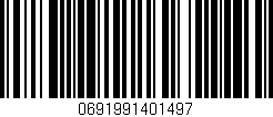 Código de barras (EAN, GTIN, SKU, ISBN): '0691991401497'