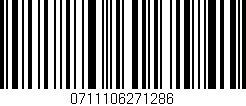 Código de barras (EAN, GTIN, SKU, ISBN): '0711106271286'