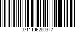 Código de barras (EAN, GTIN, SKU, ISBN): '0711106280677'