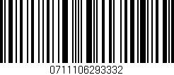 Código de barras (EAN, GTIN, SKU, ISBN): '0711106293332'