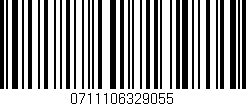Código de barras (EAN, GTIN, SKU, ISBN): '0711106329055'