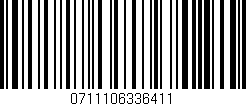 Código de barras (EAN, GTIN, SKU, ISBN): '0711106336411'