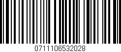 Código de barras (EAN, GTIN, SKU, ISBN): '0711106532028'