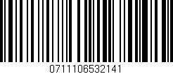 Código de barras (EAN, GTIN, SKU, ISBN): '0711106532141'